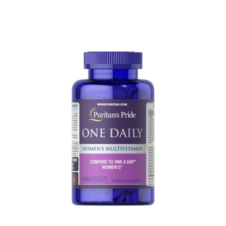 Puritan's Pride One Daily Women's Multivitamin 100 Caplets
