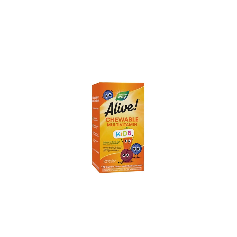 Nature's Way Alive Kids Chewable Multivitamin 120 Chewables