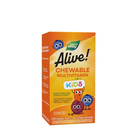 Nature's Way Alive Kids Chewable Multivitamin 120 Chewables
