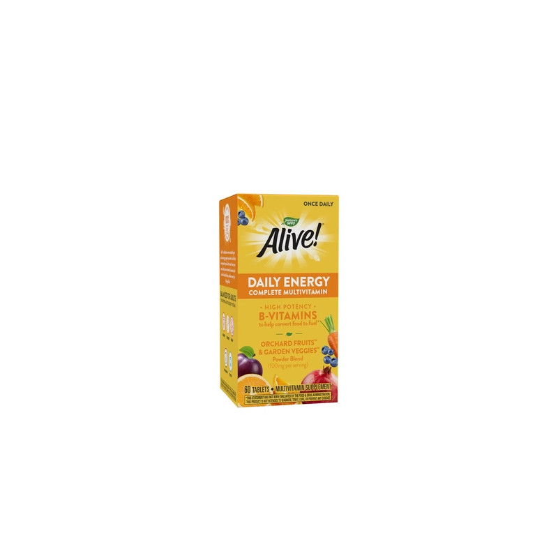 Nature's Way Alive Daily Energy Complete Multivitamin 60 Tablets