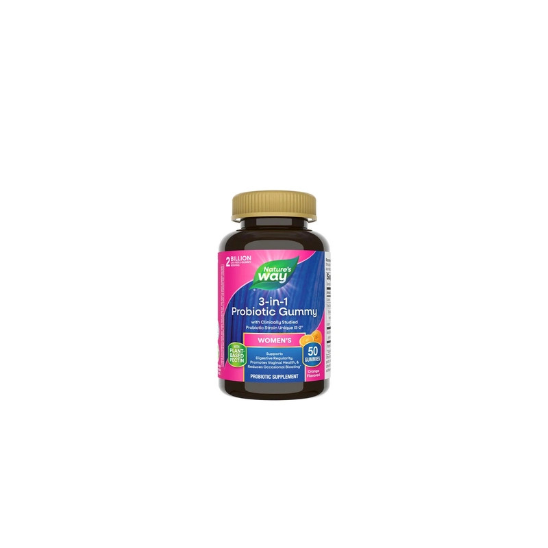 Nature's Way 3in1 Probiotic Women's Gummy 50 Gummies