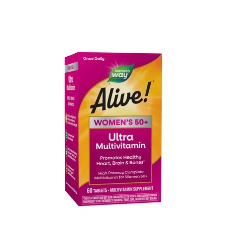 Nature's Way Alive Women's 50 Ultra Multivitamin 60 Tablets