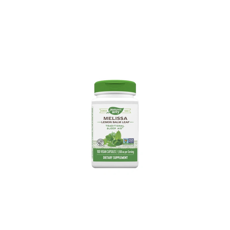 Nature's Way Melissalemon Balm 100 Capsules