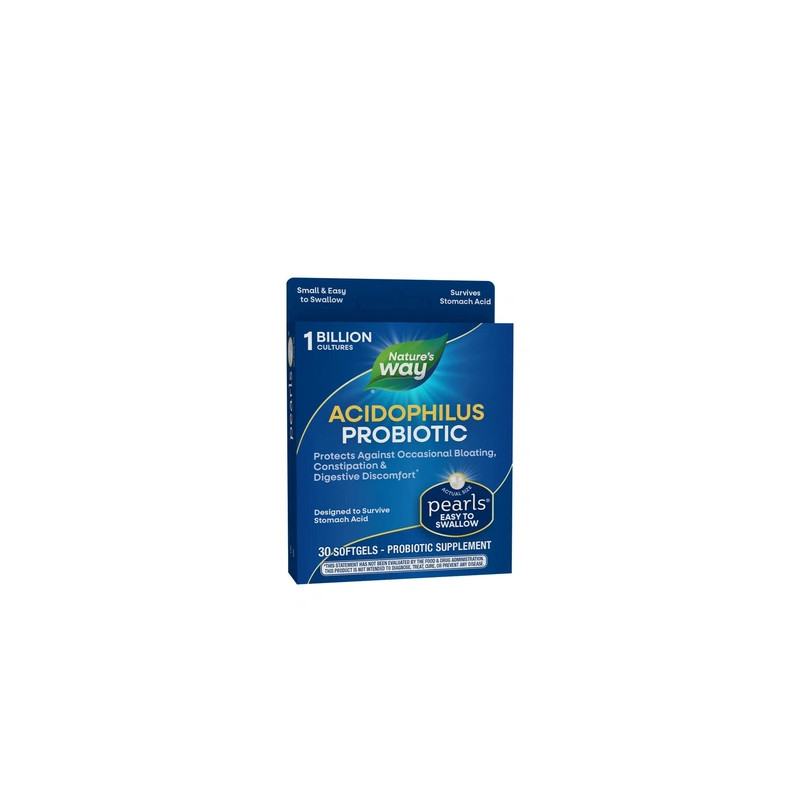 Nature's Way Probiotic Pearls Acidophilus 30 Softgels