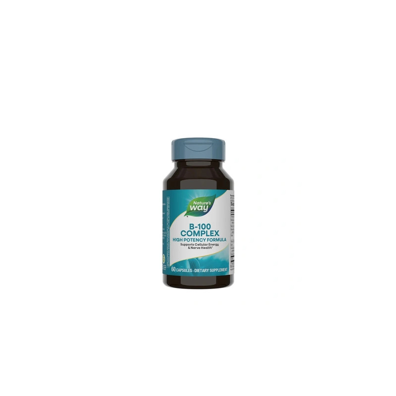Nature's Way Vitamin B100 Complex 60 Capsules