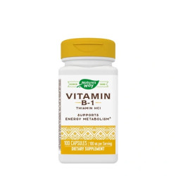 Nature's Way Vitamin B1 100 Capsules