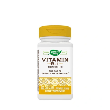 Nature's Way Vitamin B1 100 Capsules