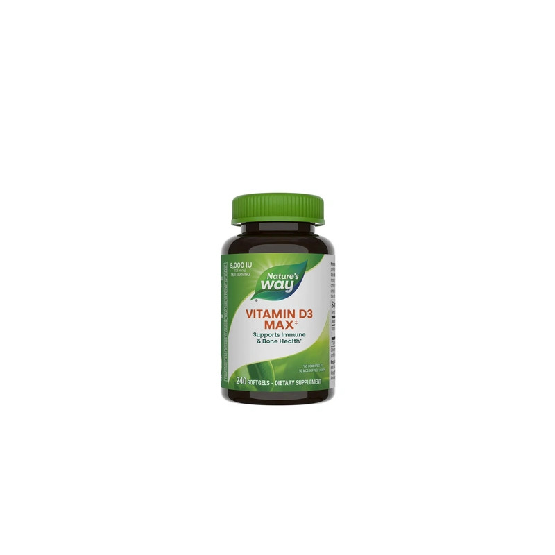 Nature's Way Vitamin D3 Max 240 Softgels