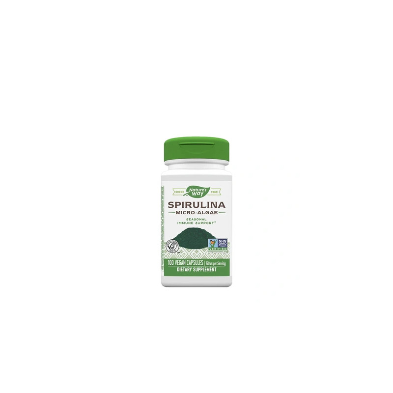 Nature's Way Spirulina 100 Capsules