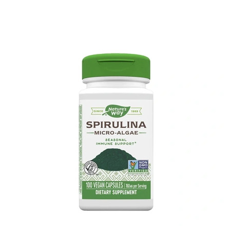 Nature's Way Spirulina 100 Capsules