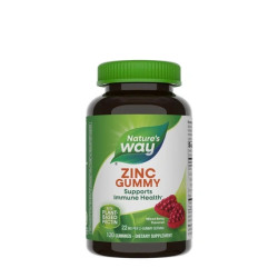 Nature's Way Zinc Gummies With Mixed Berry Flavor 120 Count