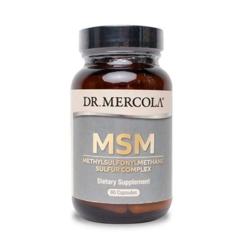 Dr Mercola Msm Sulfur Complex 60 Capsules