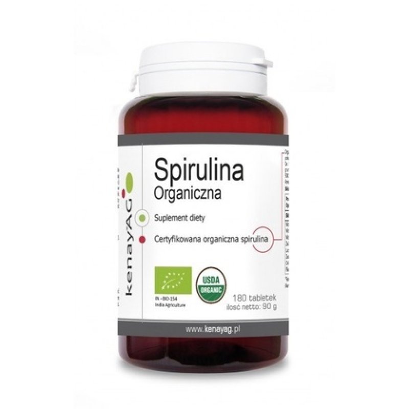 Kenay Organic Spirulina Tablets 180 Tablets