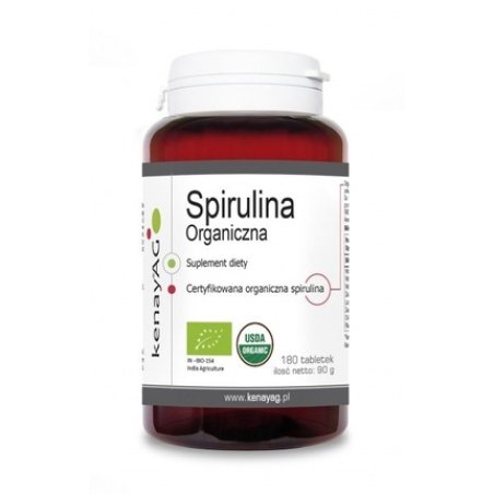 Kenay Organic Spirulina Tablets 180 Tablets