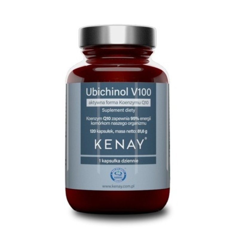 Kenay Ubiquinol V100 Active Coenzyme Q10 100 Mg 120 Capsules