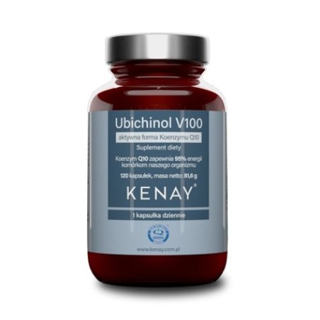 Kenay Ubiquinol V100 Active Coenzyme Q10 100 Mg 120 Capsules