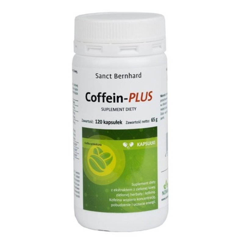 Krauterhaus Sanct Bernhard Caffeineplus 120 Capsules