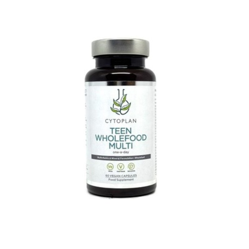 Cytoplan Teen Wholefood Multi 60 Vegetable Capsules