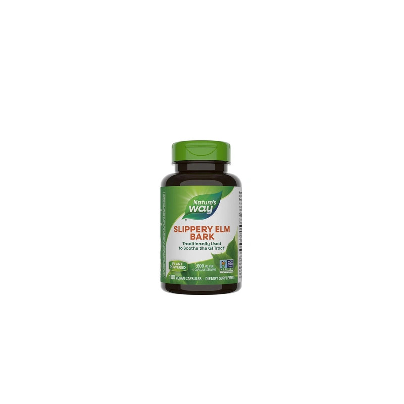 Nature's Way Slippery Elm Bark 100 Capsules