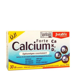 Jutavit Calcium Forte With Calciumpotassiumvitamin D3 30 Tablets