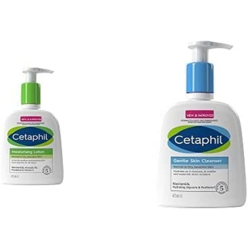 Cetaphil Gentle Skin Care Bundle with Cleanser 473ml and Moisturizing Lotion 473ml