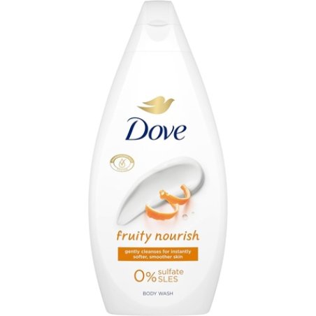 Dove Fruity Nourish Body Wash Gentle Cleansing for Soft Skin 450ml