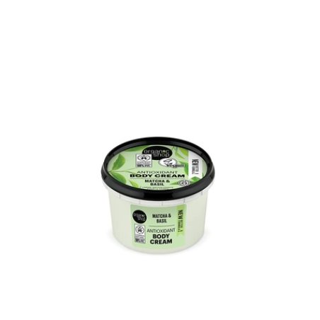 Organic Shop Antioxidant Body Cream Matcha and Basil 250ml