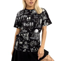 Disney by Loungefly Tee T-Shirt Unisexe Haunted Mansion (L)