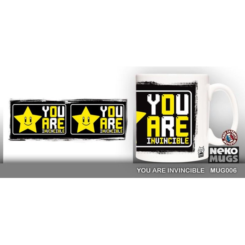 GEEK Collection - Mug 325 ml - You Are Invincible