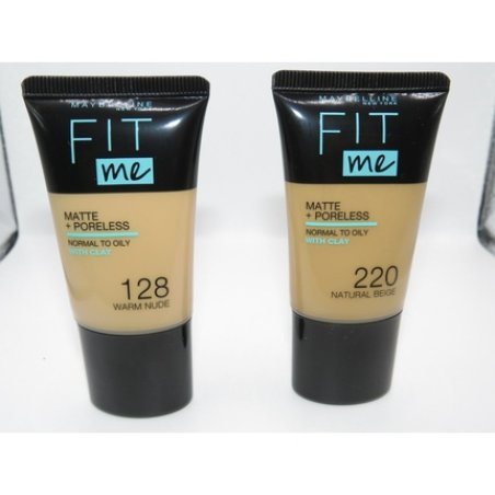 Maybelline Fit Me Matte & Poreless with Clay Foundation 18ml - Choose Shade - New