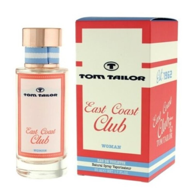 Tom Tailor East Coast Club EDT Eau de Toilette Spray 50ml 1.7 fl.oz