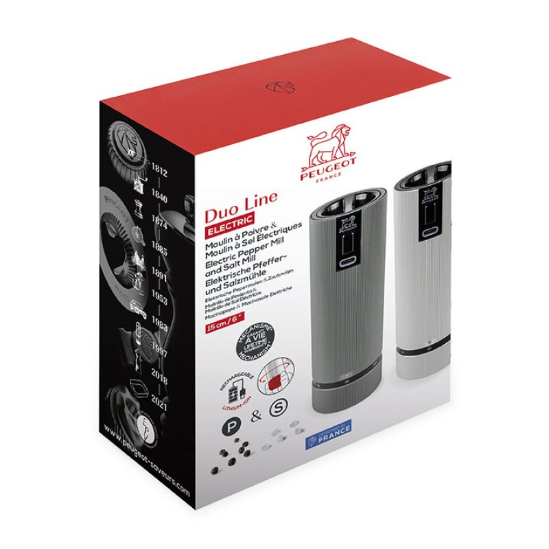Peugeot Line Duo Electric 15cm U'SELECT Carbon ms aluminium