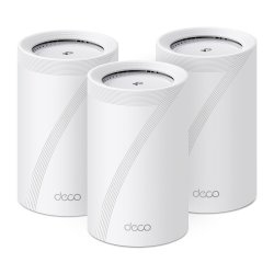 TP-Link Deco BE68 (3-pack) Tri-bande (2,4 GHz / 5 GHz / 6 GHz) Wi-Fi 7 (802.11be) Blanc Interne