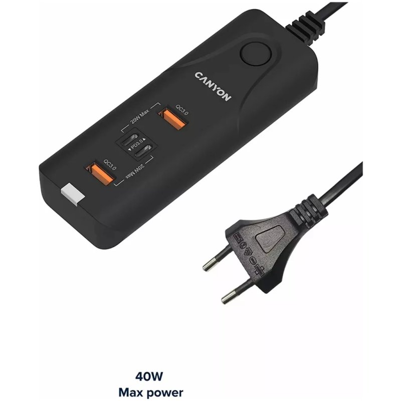 Canyon H-10 Universal Black AC Fast charging Indoor