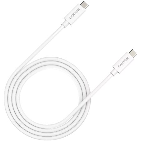 Canyon CNS-USBC44W USB cable 1 m USB C 40 Gbit/s 240 W White
