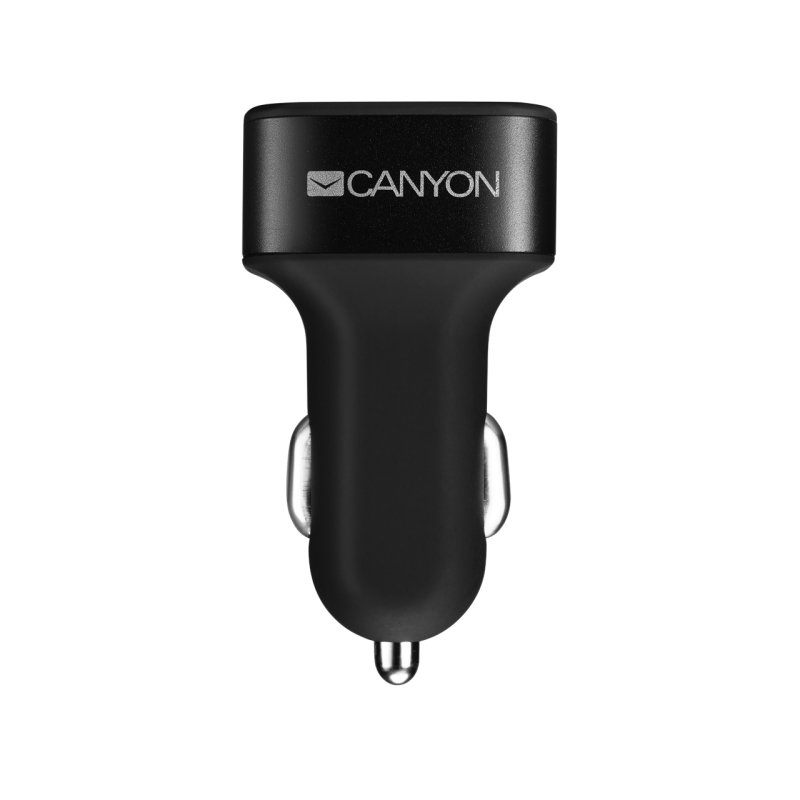 Canyon CNE-CCA06B mobile device charger MP3, Portable speaker, Smartphone, Tablet Black Cigar lighter Auto
