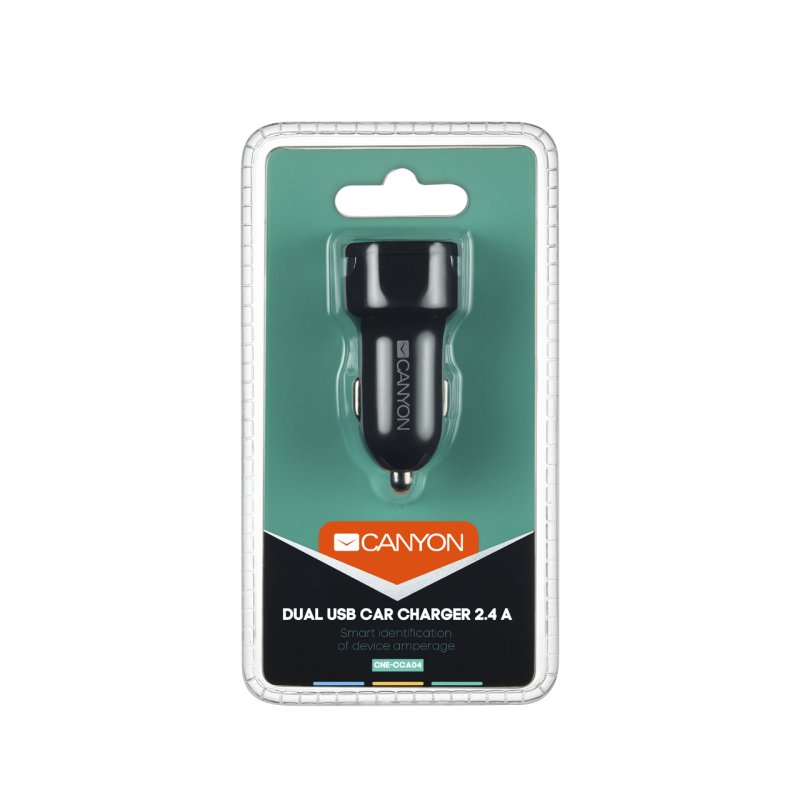 Canyon CNE-CCA04B chargeur d'appareils mobiles MP3, Autre, Haut-parleur portable, Smartphone, Tablette Noir