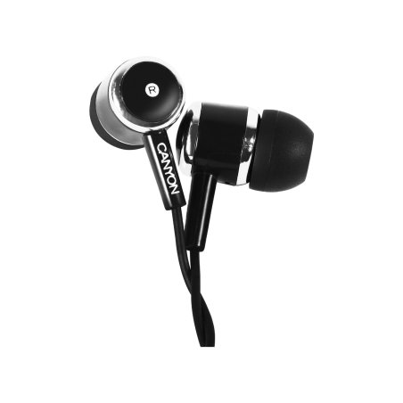Canyon CNE-CEPM01B casque Casques Avec fil Musique Noir