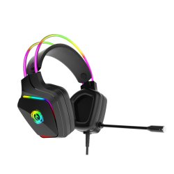 Canyon GH-9A - Darkless gaming headset - USB / 2x 3.5mm jack - 2m cable - multicolor RGB backlight