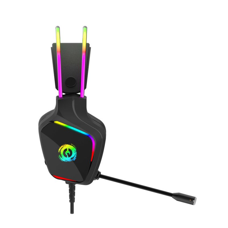 Canyon GH-9A - Darkless gaming headset - USB / 2x 3.5mm jack - 2m cable - multicolor RGB backlight