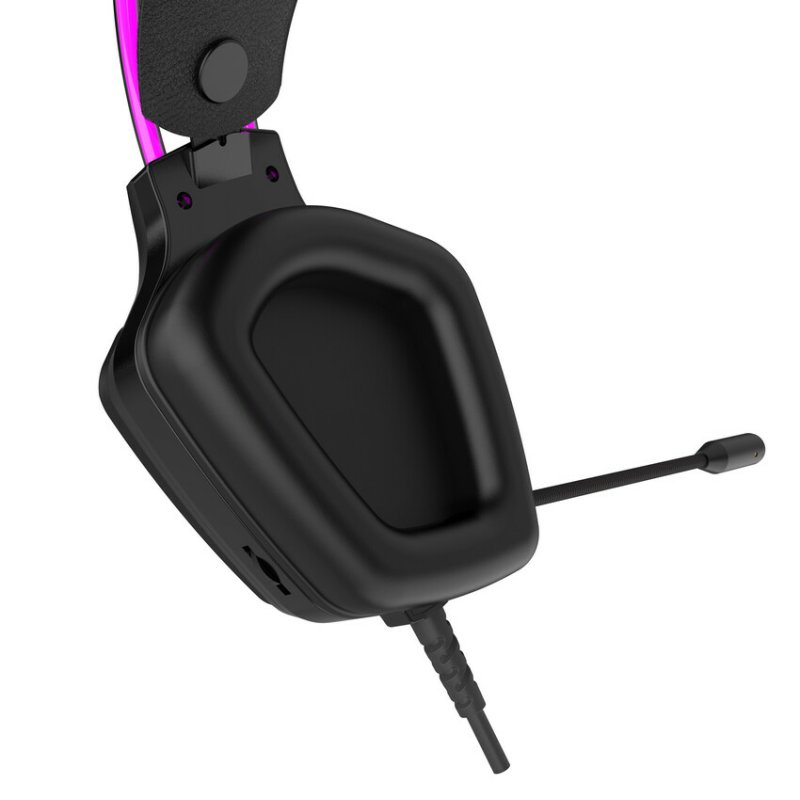 Canyon Darkless GH-9A, RGB &158aidimams ausin?s with Mikrofonas, Mikrofonas frequency response: 20HZ~20KHZ, ABS PU