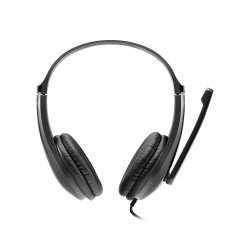 Canyon CNS-CHSU1B casque Avec fil Arceau Appels/Musique USB Type-A Noir