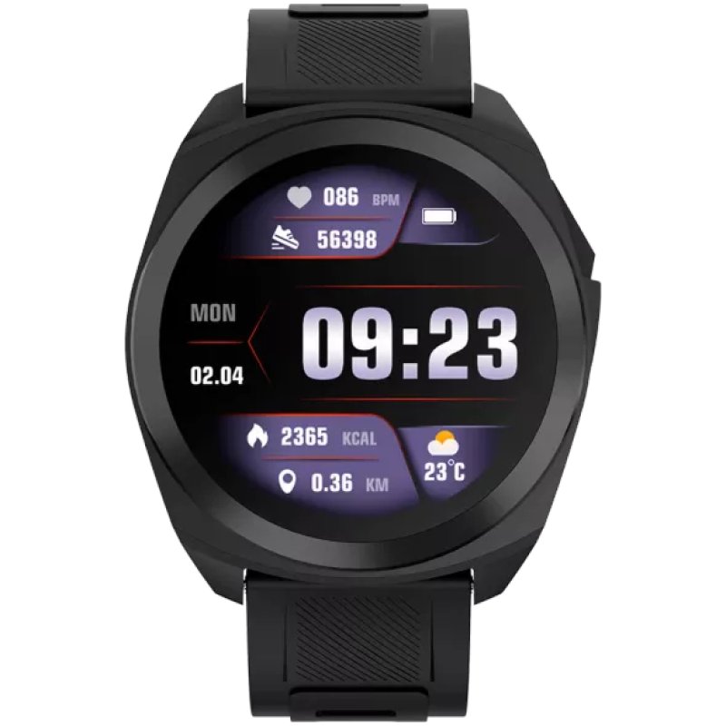 Canyon SW-83 - Maverick - smart watch - GPS - BT - color. LCD display 1.32 - waterproof. IP68 -