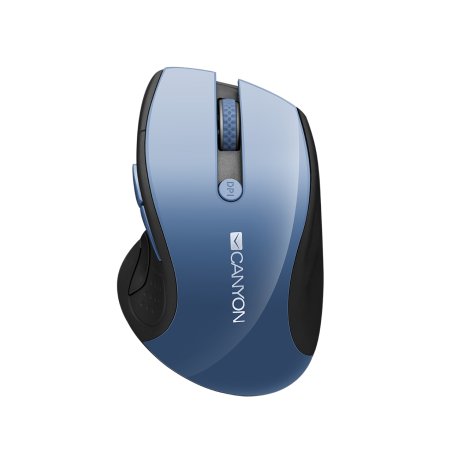 CANYON mouse MW-01 BlueLED Wireless Blue Grey