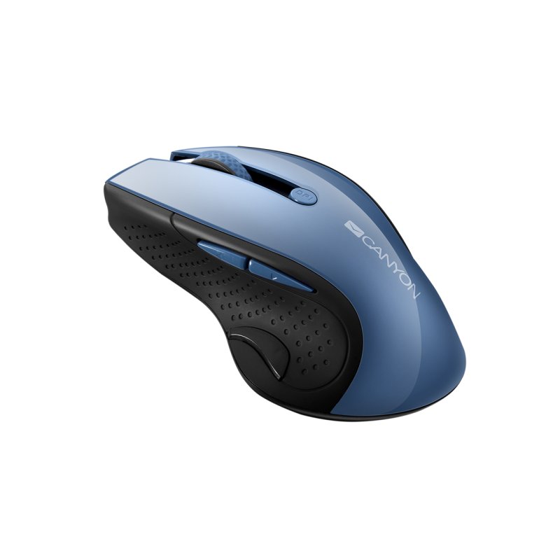 CANYON mouse MW-01 BlueLED Wireless Blue Grey