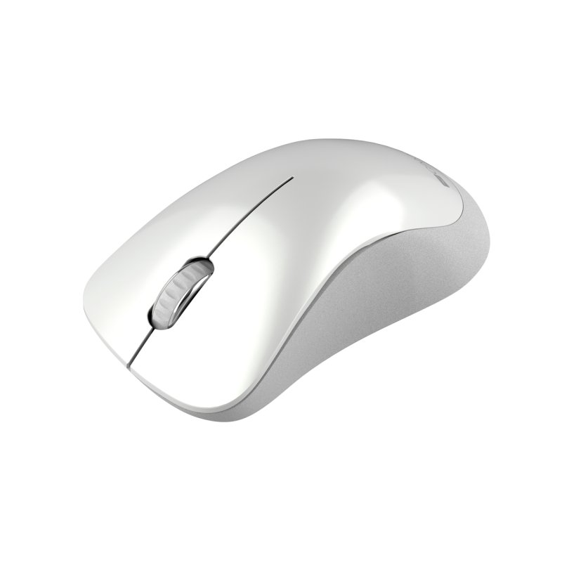 CANYON MW-11, 2.4 GHz Wireless mouse ,with 3 buttons, DPI 1200, Battery:AAA*2pcs ,pearl white grey67*109*38mm 0.063kg