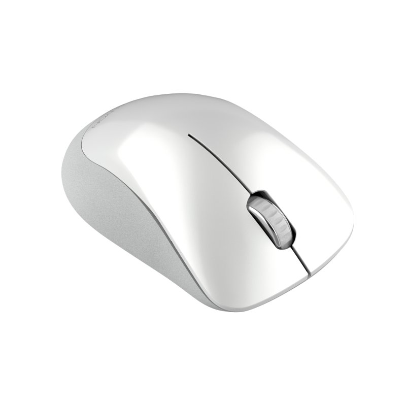 CANYON MW-11, 2.4 GHz Wireless mouse ,with 3 buttons, DPI 1200, Battery:AAA*2pcs ,pearl white grey67*109*38mm 0.063kg