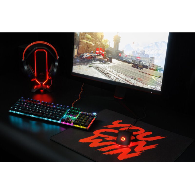 Canyon Gaming Maus Accepter RGB Backlight 6 Tasten black retail - Maus mouse