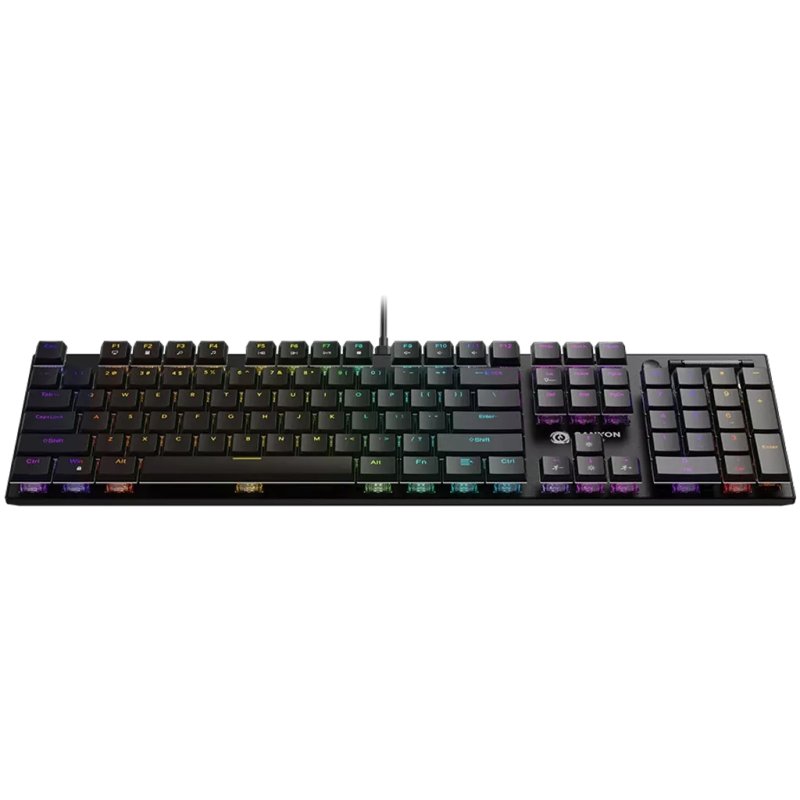 Canyon Cometstrike GK-55 keyboard Gaming USB QWERTY English Black