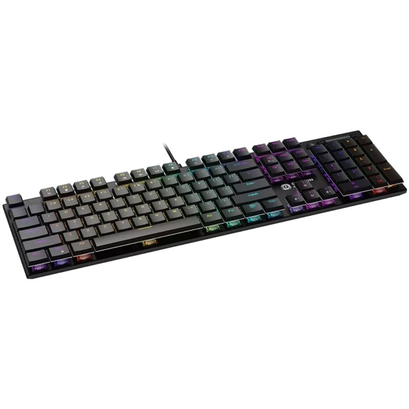 Canyon Cometstrike GK-55 clavier Gaming USB QWERTY Anglais Noir